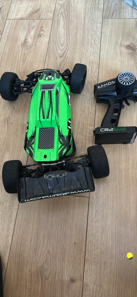 image for Absima RC radio control Buggy with remote - needs new battery 