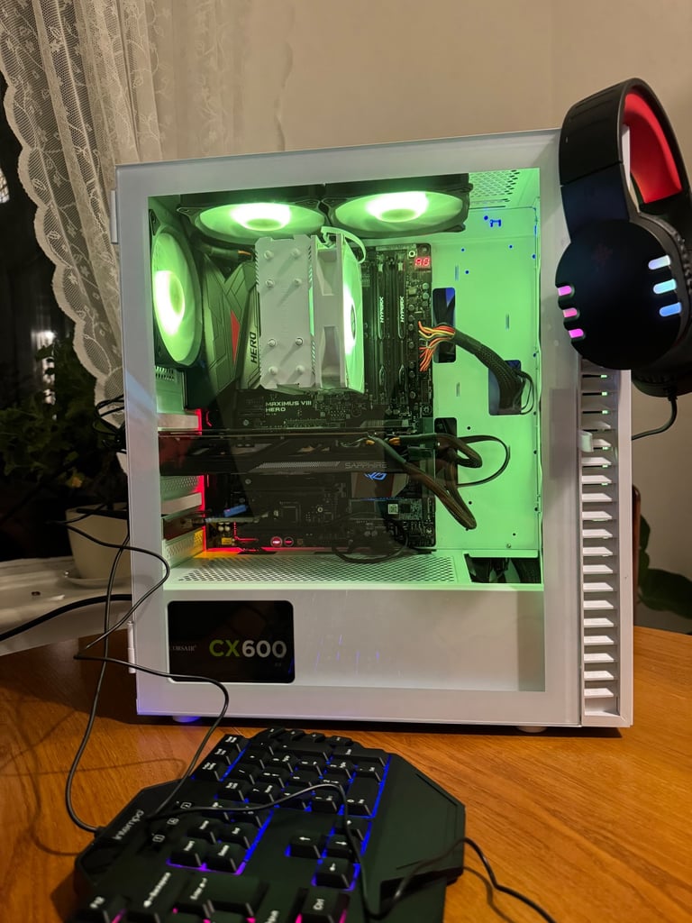 Gaming PC ASUS RoG MAXIMUS 8.Full set up.