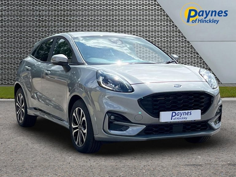 image for Ford Puma 5 Door ST-line 1.0L 125ps EcoBoost mHEV 6 Speed E6 in Solar Silver