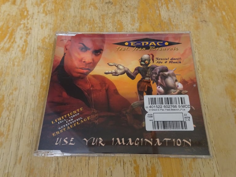 image for E-Pac Feat Jean Beauvoir - Use Yur Imagination - CD/Video (Oddworld/Abe/Munch)