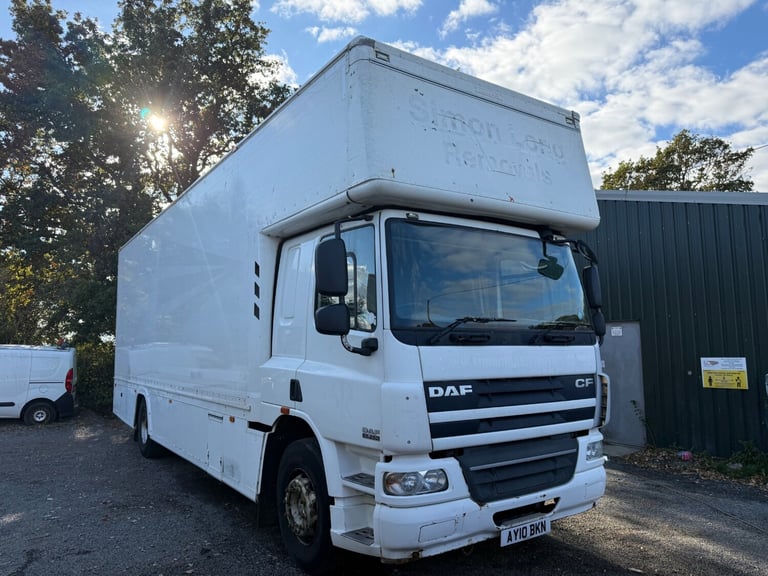 2010 DAF TRUCKS CF65 250 REMOVAL TRUCK CONTAINER DOORS  18 TON GVW NO VAT NA Diesel Manual