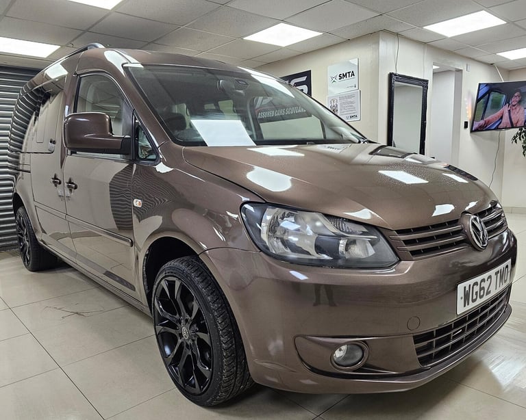 VOLKSWAGEN CADDY 1.6 TDI CR Brown Manual Diesel WARRANTY 12 MONTHS MOT