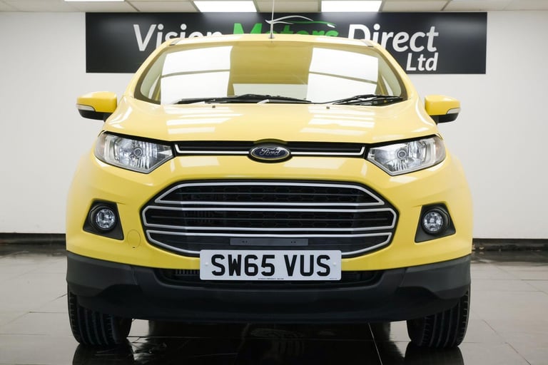 2015 Ford Ecosport 1.0T EcoBoost Zetec 2WD Euro 6 (s/s) 5dr HATCHBACK Petrol Manual