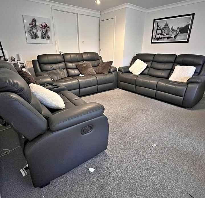 Brand new Roma Recliner 3 Seater & 2 Seater Sofa || Roma Recliner Corner Sofa for Sale 
