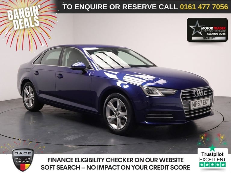 2017 Audi A4 1.4 TFSI Sport Saloon 4dr Petrol Manual Euro 6 (s/s) (150 ps) Saloon Petrol Manual