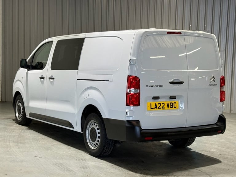 2022 22 CITROEN DISPATCH 2.0 BLUEHDI 1200 ENTERPRISE PRO XL CREW VAN DOUBLE CAB 