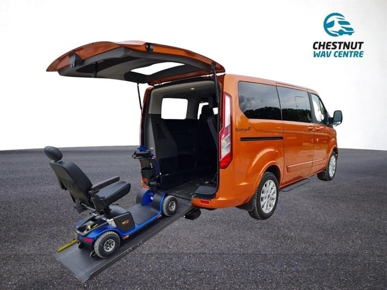 Ford Tourneo Custom WAV Wheelchair Access L1H1 5 Seats Cambelt Changed No VAT