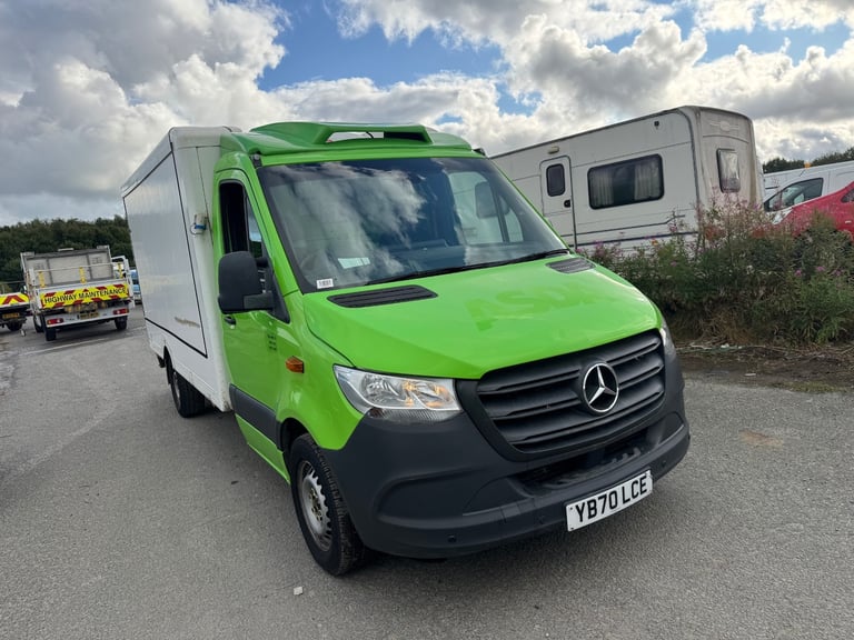 2020/70 MERCEDES SPRINTER 314 CDI FRIDGE BOX EURO 6 ULEZ FREE PRICE IS PLUS VAT 