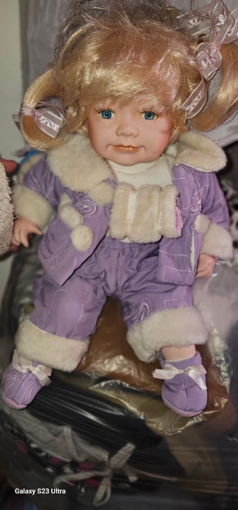 image for Porcelain girl doll