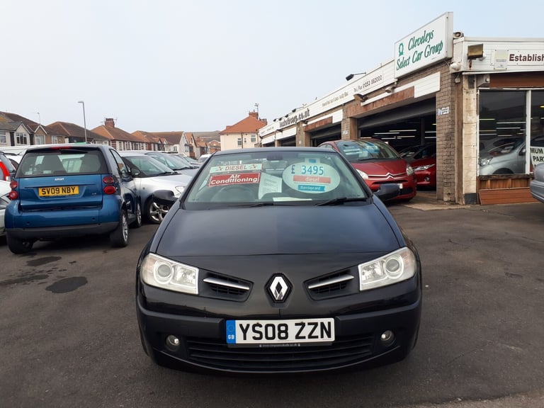 2008 Renault Megane CC 1.5 dCi Diesel Dynamique Hardtop Convertible From £2695 + Retail Package C...