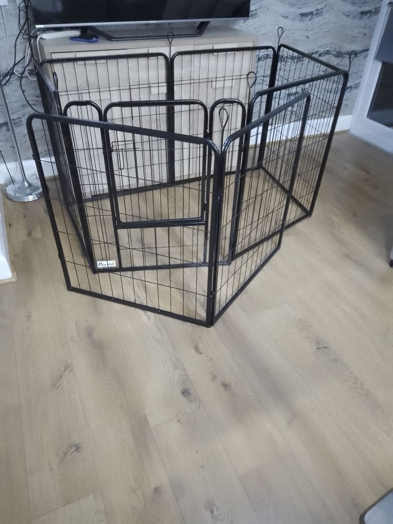 8 panel heavy duty dog pen