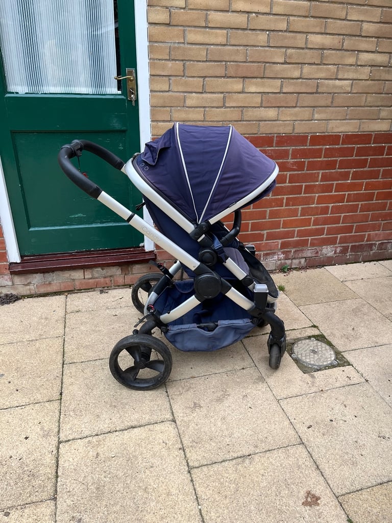 Double pushchair and cot carrier