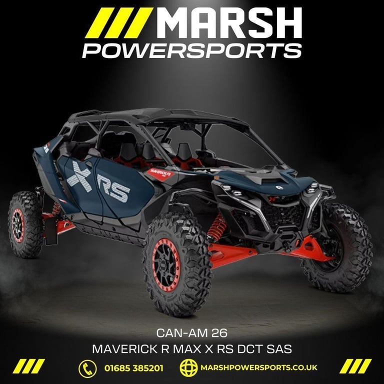 Can-Am Maverick R MAX X RS DCT SAS 2026 - Can-Am Official Dealer - Reserve Now!