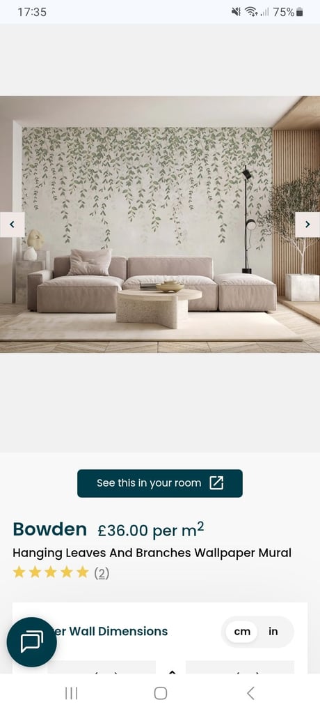 image for Brand new wall mural. Still boxed.