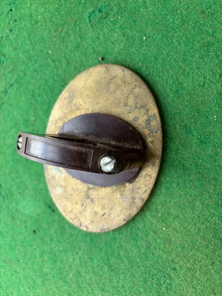 6 brass beer pump badges £40 the lot 