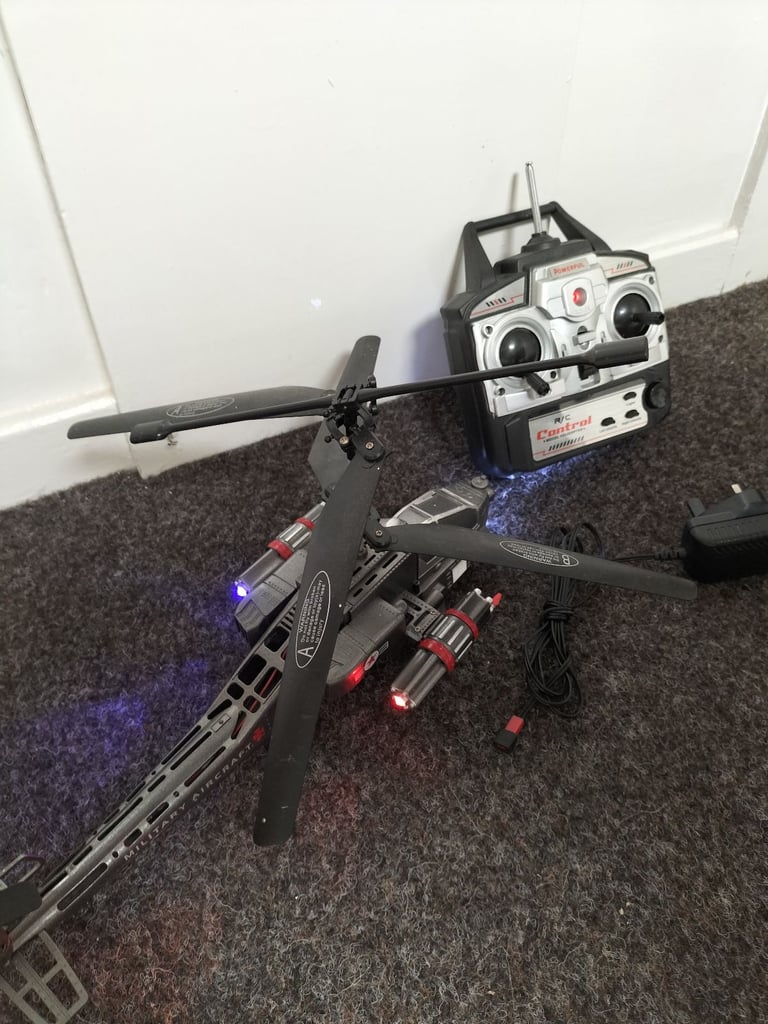 3 radio controlled helicopter's read description.