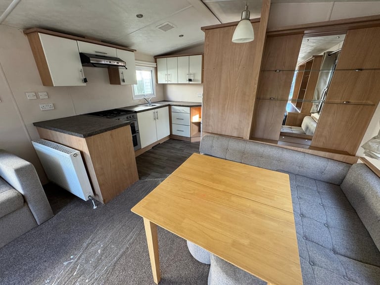 3 Bed Static Caravan - DG, CH, New Carpet - Offsite Sale for Private Land, Farms