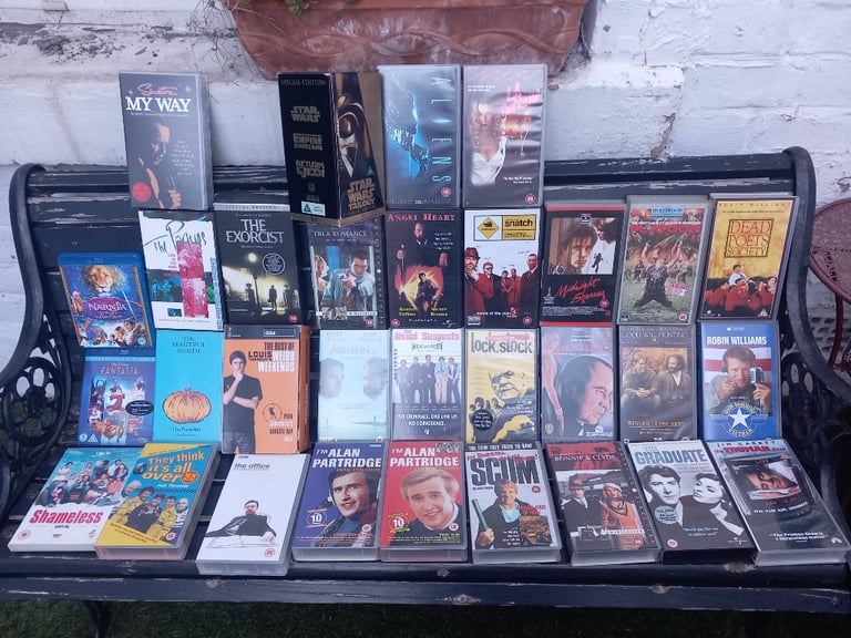 image for Classic Films, TV Shows, Music on VHS Tape + 2 Blue Ray DVD + 1 DVD