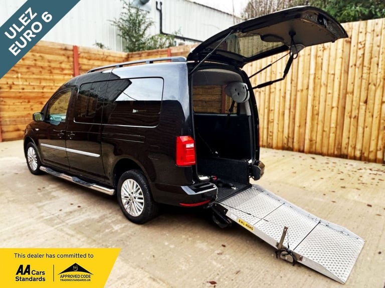 2019 Volkswagen Caddy Maxi Life 3 Seat Auto Wheelchair Accessible Disabled Access Vehicle WAV MPV...