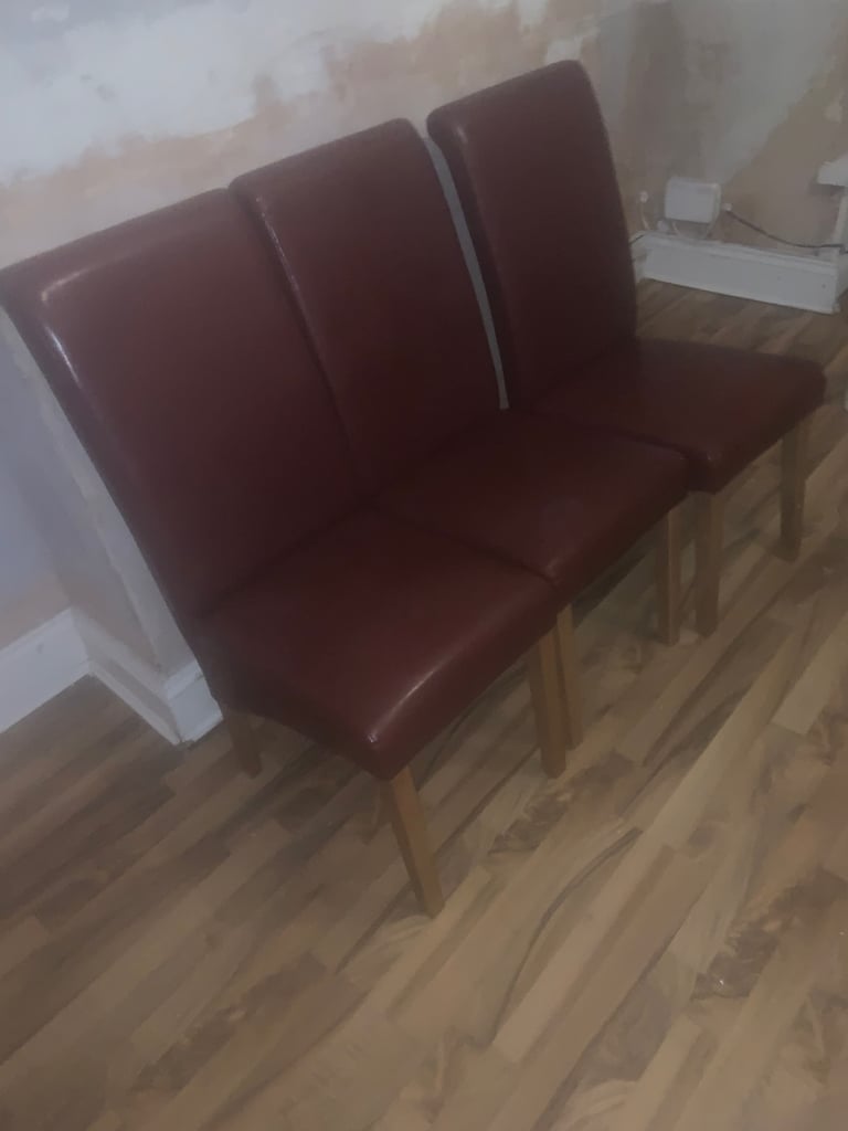 image for 8 red chairs Free