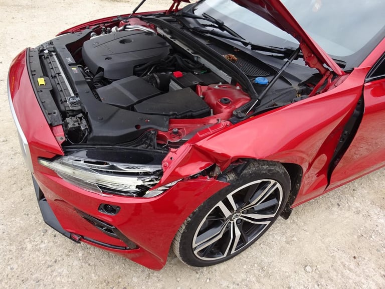 2019 19 REG VOLVO S60 R-DESIGN EDITION T5 AUTO DAMAGED REPAIRABLE SALVAGE