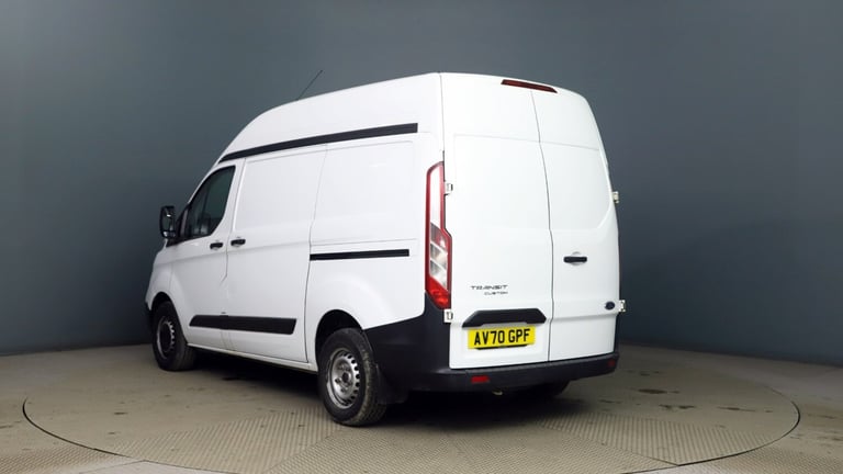 2020/70 FORD TRANSIT CUSTOM 2.0 ECOBLUE 105ps HIGH ROOF LEADER WHITE DIESEL VAN