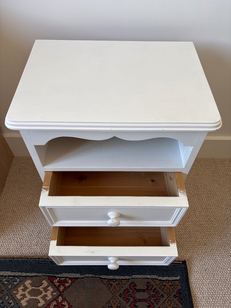 Shabby chic bedside table
