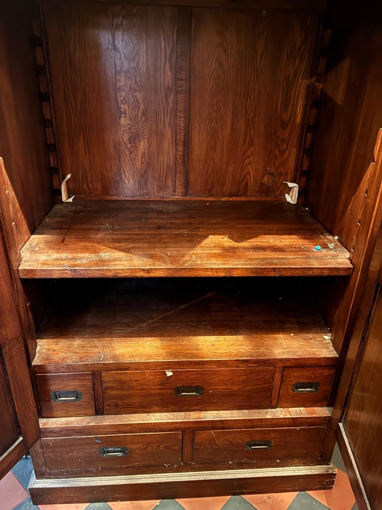 Mahogany cupboard
