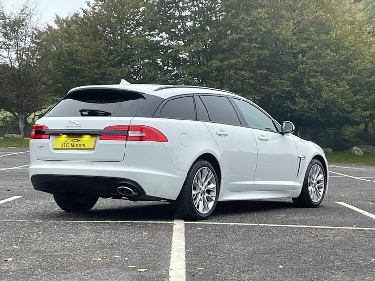 JAGUAR XF 2.2d [200] R-Sport Estate Auto, diesel, white + NOW SOLD 2014