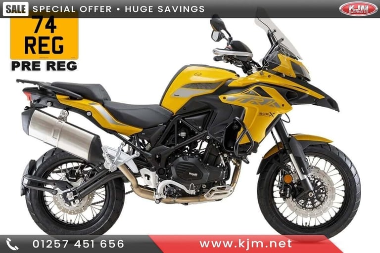 Benelli TRK502 X New 74 Pre-Reg Adventure Trail Tourer Bike A2 Licence