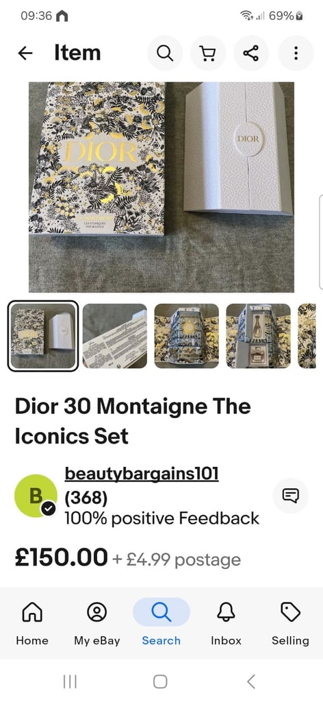 Dior gift set