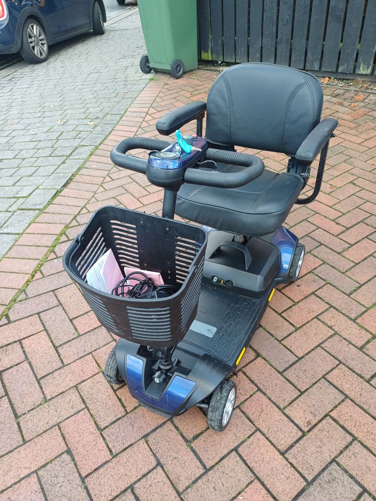 image for 4mph mobility scooter blue