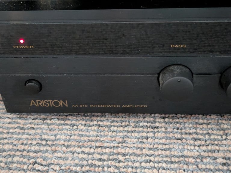 Technics RS-TR255 Stereo Double Cassette Deck with Ariston Amplifier and speakers