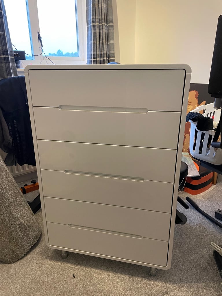 image for We paid £500 new Dwell chest of drawers FIXED PRICE Please