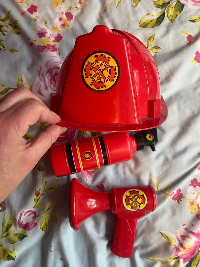 Fire chief toy set 