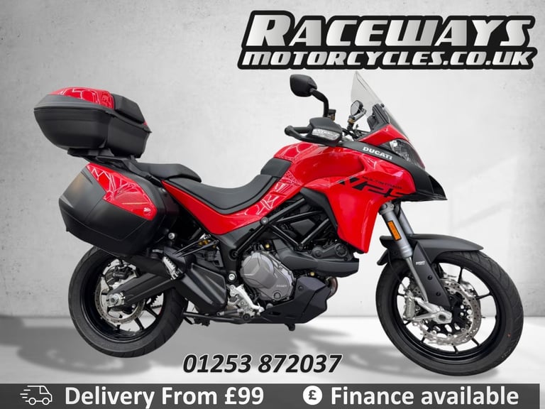 DUCATI MULTISTRADA V2S TRAVEL PACK RED  2022, 22REG  JUST 308 MILES ONE OWNER