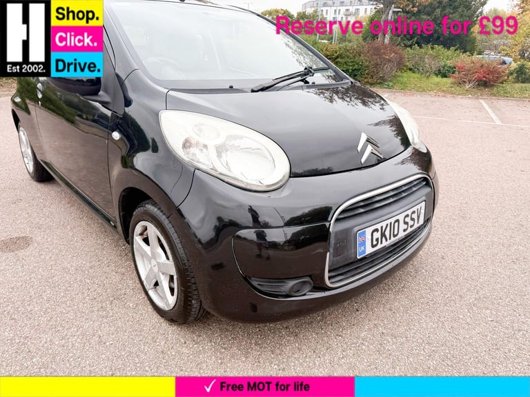  Citroen C1 1.0i VTR+ Euro 4 3dr Petrol Manual