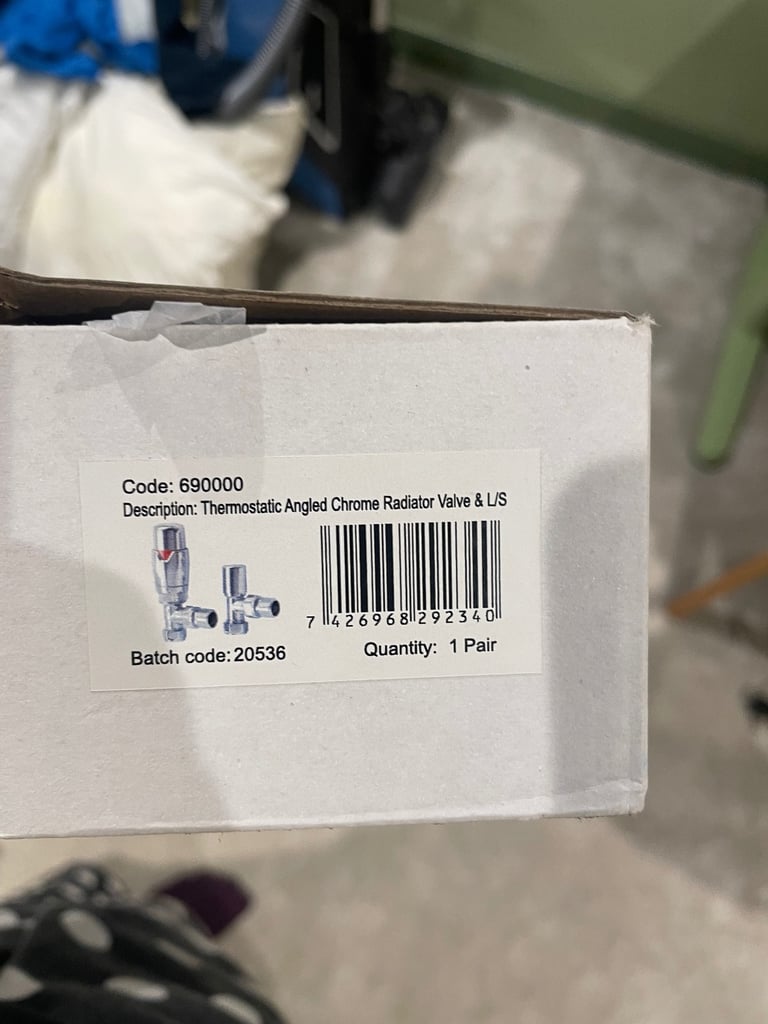 Chrome Lux Heat Thermostatic Radiator Valves 