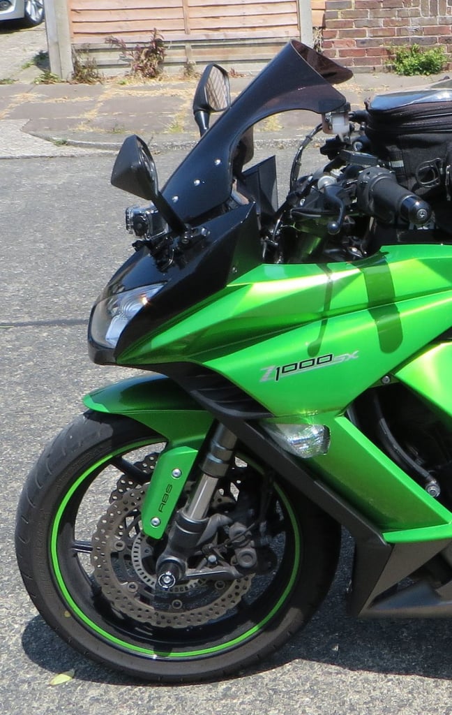 Kawasaki Z1000SX Powerbronze tinted screen