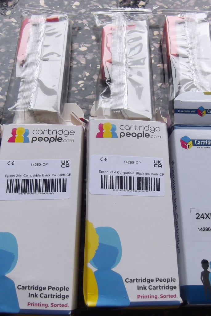 11 Unopened Epson Compatible Ink Cartridges 