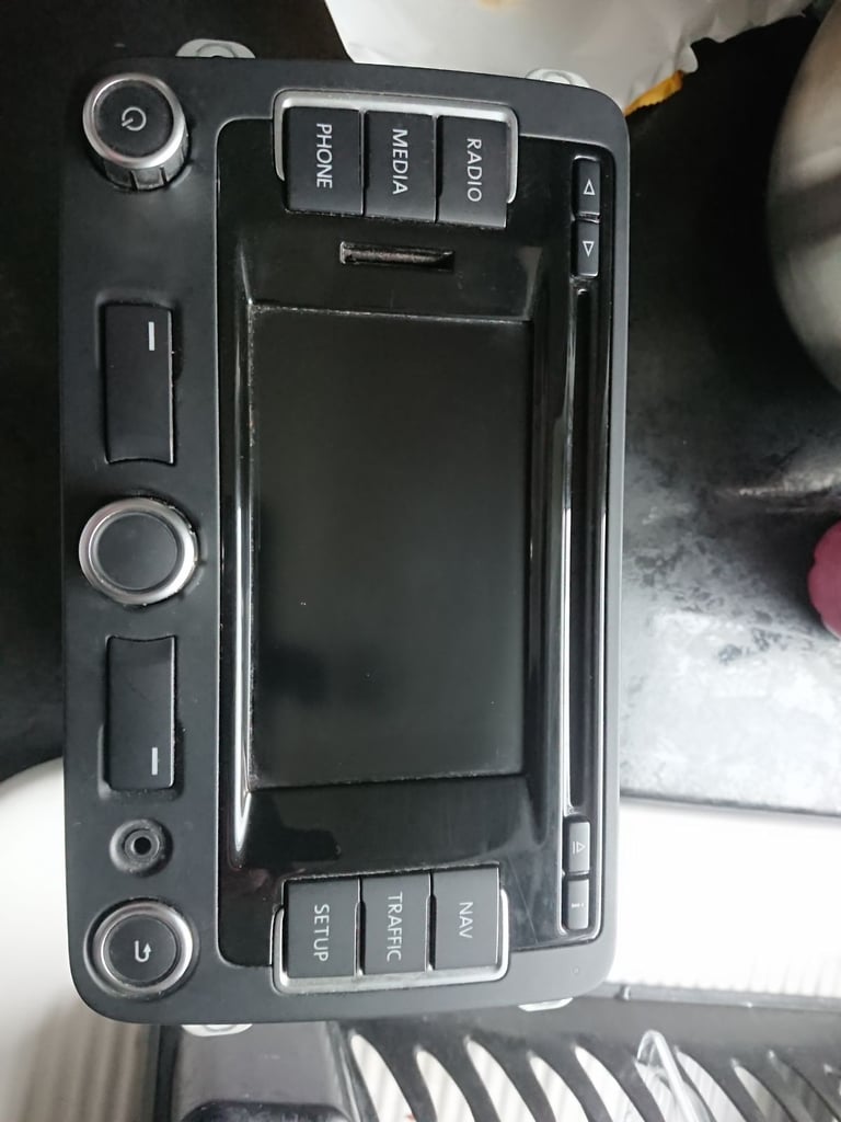 Duble din touch screen stereo rns 315 vag vw, skoda, seat 