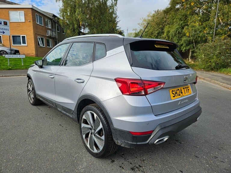 2024 SEAT ARONA 1.0 TSI 115 FR Sport 5dr DSG Auto Silver Damaged Salvage