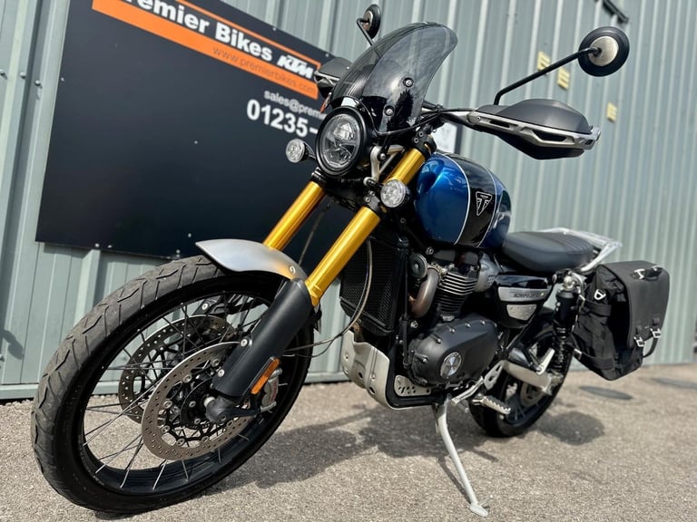 2021/21 Triumph Scrambler 1200 XE One Owner Motorcycle 