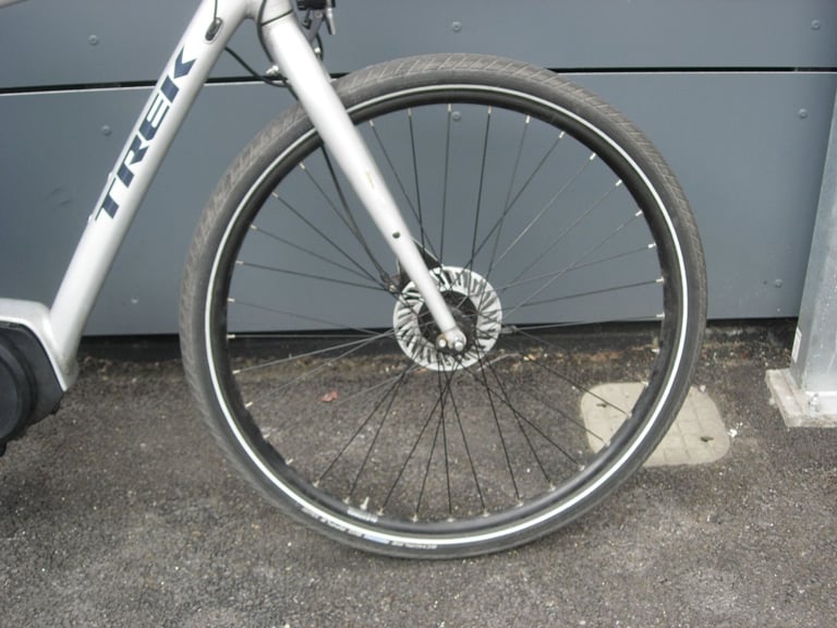 Electric Bike by Trek, Bosch Mid Drive, Silver, JUST SERVICED, CHEAP PRICE!!!