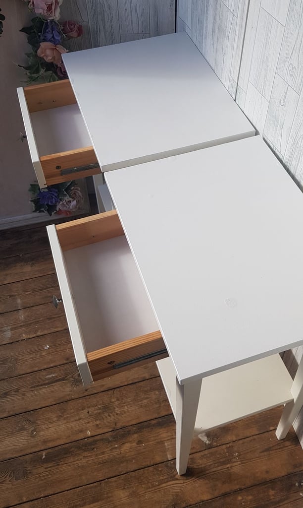 A Pair of IKEA Nightstands. 