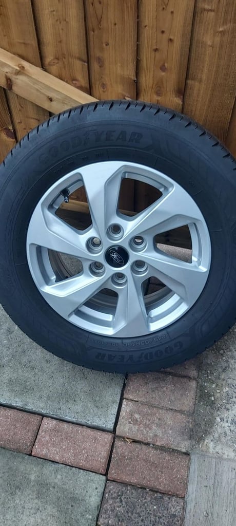 image for newer shape ford transit alloy wheel/tyre