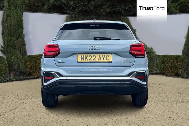 2022 Audi Q2 30 TFSI S Line 5dr, Virtual Cockpit, Audi Drive Select, Media Screen, Sat N Estate P...