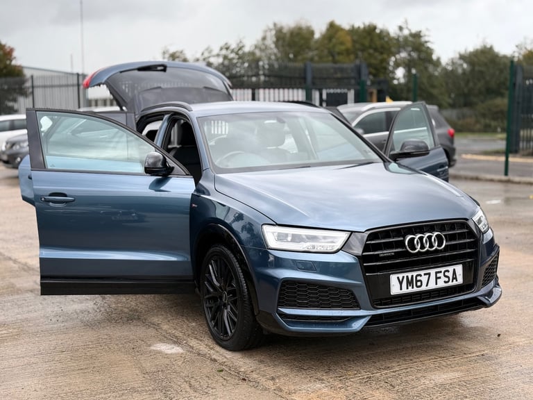 2018 Audi Q3 2.0 TFSI Black Edition SUV 5dr Petrol S Tronic quattro Euro 6