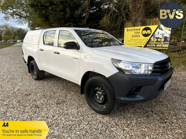 image for 2019 Toyota Hilux 2.4 D-4D Active Pickup Double Cab 4dr Diesel Manual 4WD Euro 6 (3.5t) (150  PIC...