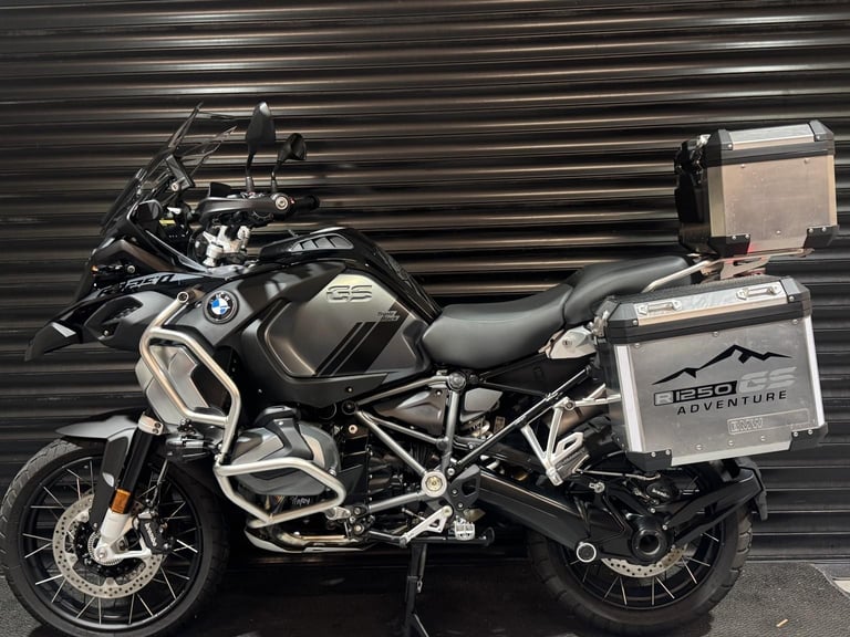 2023 73 BMW R1250 GS ADVENTURE TE Triple Black Htd Seats  5203 Miles